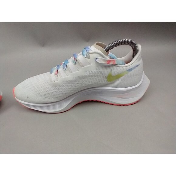Nike Air Zoom Pegasus 37 Tie-Dye Women's 6.5 Running Shoes White - Picture 11 of 14